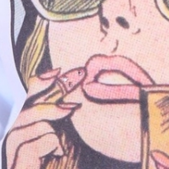 Not yours, Never was Graphic Sweatshirt White - Picture 2 of 2